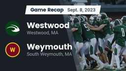 Recap: Westwood  vs. Weymouth  2023