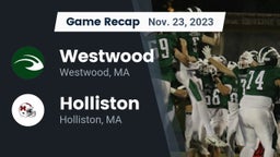 Recap: Westwood  vs. Holliston  2023