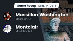 Recap: Massillon Washington  vs. Montclair  2018