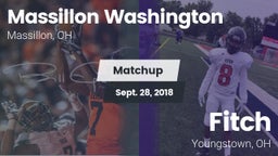 Matchup: Washington High vs. Fitch  2018