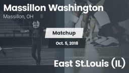 Matchup: Washington High vs. East St.Louis (IL) 2018