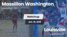 Matchup: Washington High vs. Louisville  2018