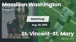 Matchup: Washington High vs. St. Vincent-St. Mary  2019