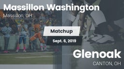 Matchup: Washington High vs. Glenoak   2019
