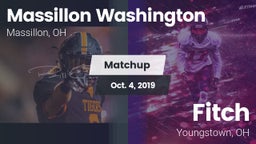 Matchup: Washington High vs. Fitch  2019