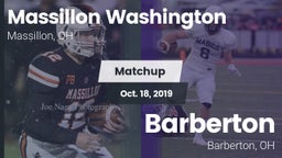 Matchup: Washington High vs. Barberton  2019