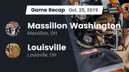 Recap: Massillon Washington  vs. Louisville  2019