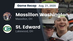 Recap: Massillon Washington  vs. St. Edward  2020