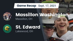 Recap: Massillon Washington  vs. St. Edward  2021