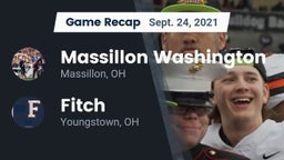 Recap: Massillon Washington  vs. Fitch  2021