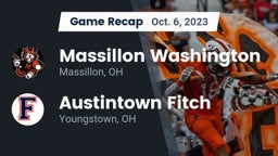 Recap: Massillon Washington  vs. Austintown Fitch  2023