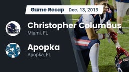 Recap: Christopher Columbus  vs. Apopka  2019