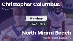 Matchup: Columbus  vs. North Miami Beach  2020