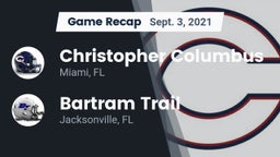 Recap: Christopher Columbus  vs. Bartram Trail  2021