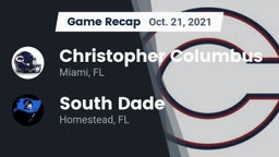 Recap: Christopher Columbus  vs. South Dade  2021