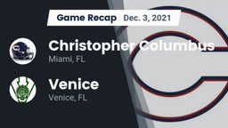 Recap: Christopher Columbus  vs. Venice  2021