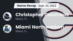 Recap: Christopher Columbus  vs. Miami Northwestern  2022
