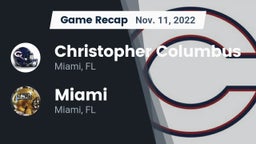 Recap: Christopher Columbus  vs. Miami  2022