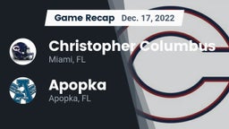 Recap: Christopher Columbus  vs. Apopka  2022