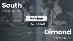 Matchup: South  vs. Dimond  2016