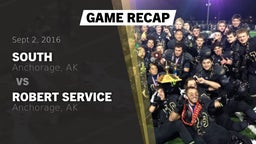 Recap: South  vs. Robert Service  2016