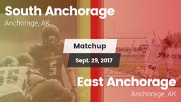 Matchup: South  vs. East Anchorage  2017