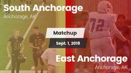 Matchup: South  vs. East Anchorage  2018