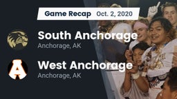 Recap: South Anchorage  vs. West Anchorage  2020