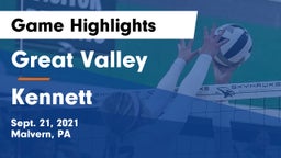 Great Valley  vs Kennett  Game Highlights - Sept. 21, 2021
