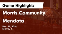 Morris Community  vs Mendota  Game Highlights - Dec. 29, 2018