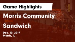 Morris Community  vs Sandwich  Game Highlights - Dec. 10, 2019