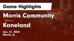 Morris Community  vs Kaneland  Game Highlights - Jan. 21, 2020