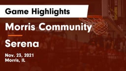 Morris Community  vs Serena  Game Highlights - Nov. 23, 2021