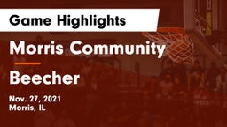 Morris Community  vs Beecher  Game Highlights - Nov. 27, 2021