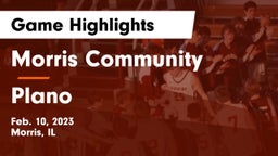 Morris Community  vs Plano  Game Highlights - Feb. 10, 2023