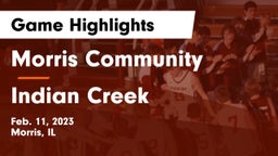 Morris Community  vs Indian Creek Game Highlights - Feb. 11, 2023