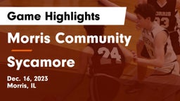 Morris Community  vs Sycamore  Game Highlights - Dec. 16, 2023