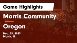 Morris Community  vs Oregon  Game Highlights - Dec. 29, 2023