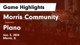 Morris Community  vs Plano  Game Highlights - Jan. 5, 2024