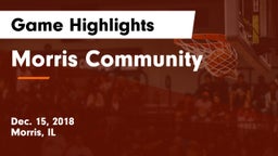 Morris Community  Game Highlights - Dec. 15, 2018