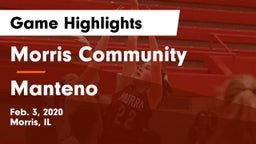 Morris Community  vs Manteno  Game Highlights - Feb. 3, 2020