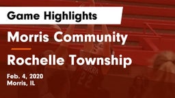 Morris Community  vs Rochelle Township  Game Highlights - Feb. 4, 2020