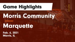 Morris Community  vs Marquette  Game Highlights - Feb. 6, 2021