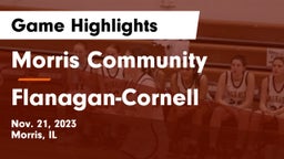 Morris Community  vs Flanagan-Cornell  Game Highlights - Nov. 21, 2023