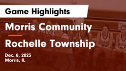 Morris Community  vs Rochelle Township  Game Highlights - Dec. 8, 2023