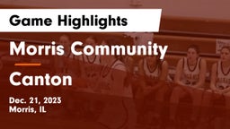 Morris Community  vs Canton  Game Highlights - Dec. 21, 2023