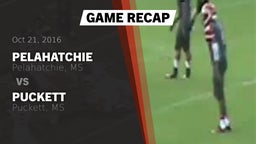 Recap: Pelahatchie  vs. Puckett  2016