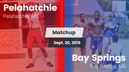 Matchup: Pelahatchie High vs. Bay Springs  2019