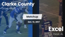 Matchup: Clarke County High vs. Excel  2017