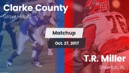 Matchup: Clarke County High vs. T.R. Miller  2017